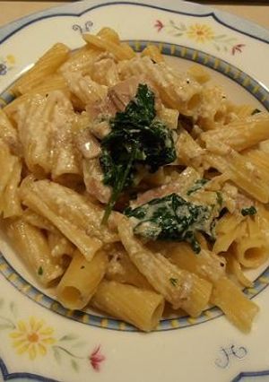 ツナとレモンクリームのパスタ-レシピのメイン写真