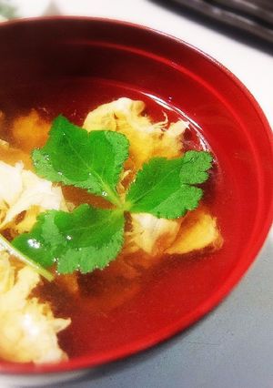 ☆三つ葉とたまごのお吸い物☆-レシピのメイン写真