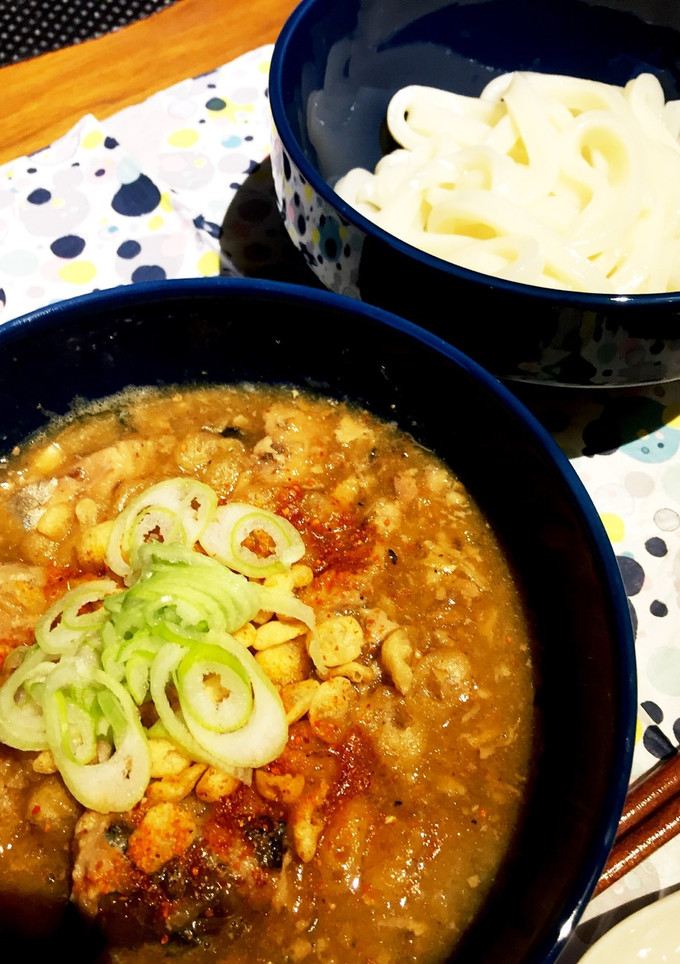 鯖の水煮缶で！鯖のおろしダレうどん♡-レシピのメイン写真