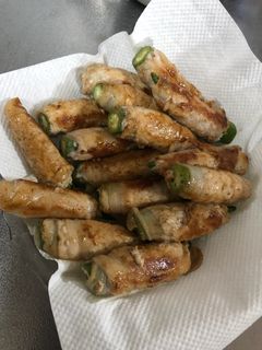 オクラの豚肉巻き-レシピのメイン写真