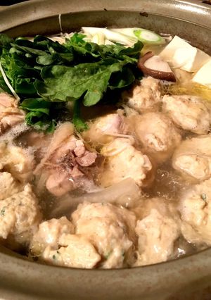 ふわふわ鶏団子入り水炊き-レシピのメイン写真