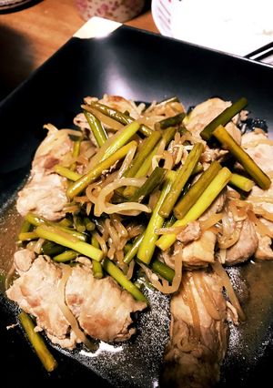 肉巻き豆腐のスタミナ炒め-レシピのメイン写真