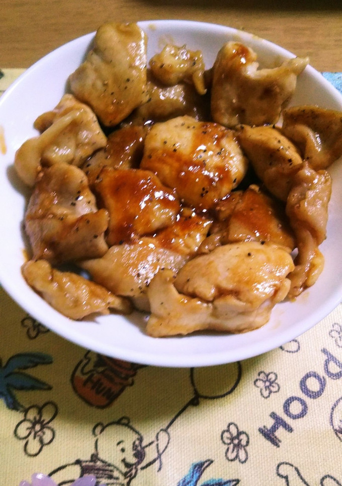 鶏むね肉の旨だれ焼き-レシピのメイン写真