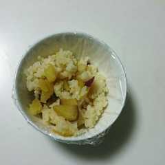 รูปของ レンジで簡単‼サツマイモご飯