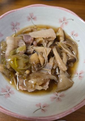 素麺のきのこたっぷりつけ汁-レシピのメイン写真