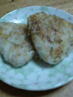 ☆じゃこ焼きおにぎり-レシピのメイン写真