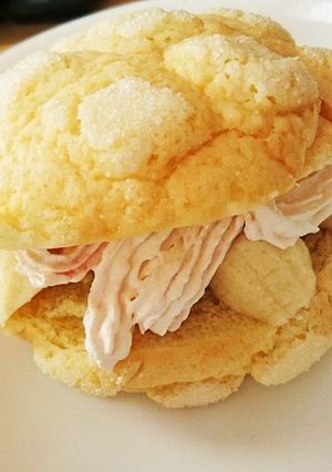 市販のメロンパンで☆フルーツサンド-レシピのメイン写真
