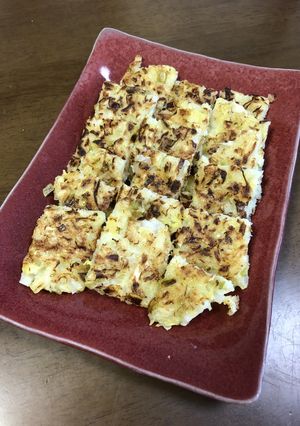 キャベツと白ネギのお好み風-レシピのメイン写真