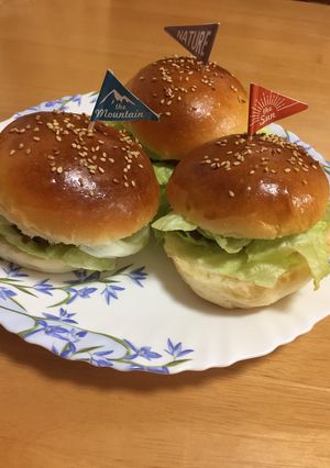 照り焼きバーガー♪-レシピのメイン写真