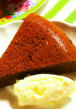低糖質&低脂質！炊飯器チョコケーキ-レシピのメイン写真