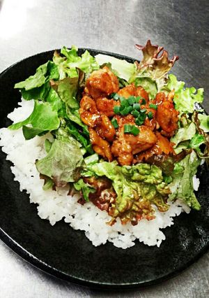 鶏のピリ辛照り焼きライス❣-レシピのメイン写真