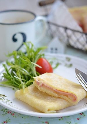 とろーりチーズとハムのブリトー-レシピのメイン写真