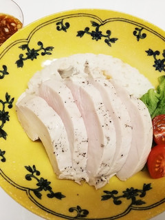 サラダチキンで簡単カオマンガイ♥️-レシピのメイン写真