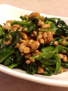 ほうれん草の納豆和え-レシピのメイン写真