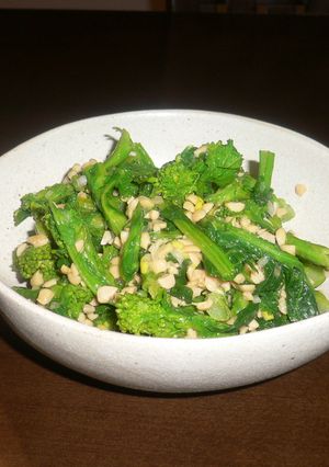 菜の花の納豆あえ-レシピのメイン写真