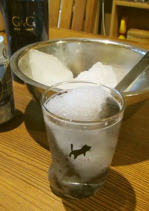 最北の流水ロック-レシピのメイン写真