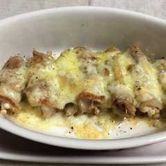 รูปของ えのきの豚肉巻き こんがりチーズ仕上げ