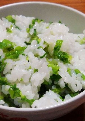 菜の花ごはん-レシピのメイン写真