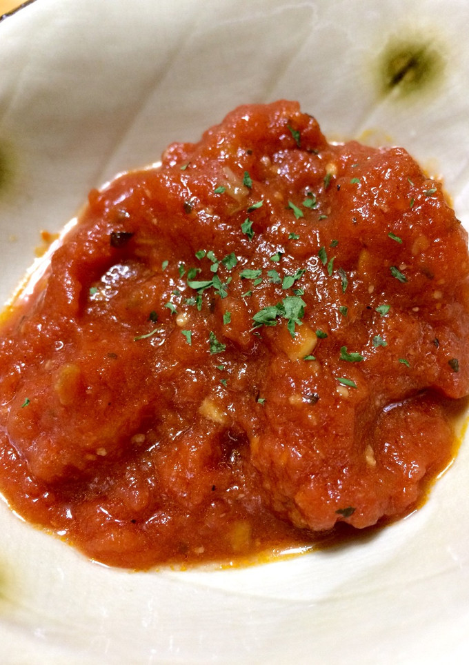 トマト缶で簡単トマトソース♪-レシピのメイン写真
