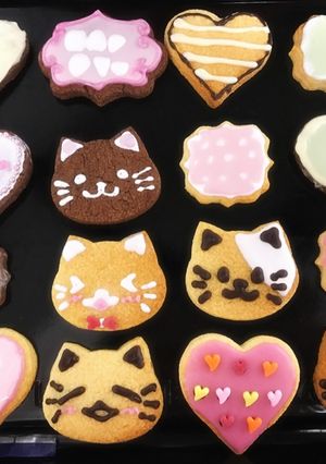 バレンタイン♡アイシングクッキー♡デコ♡-レシピのメイン写真