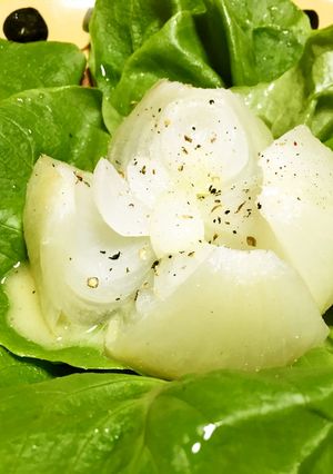 超★簡単！早くて美味しい新たまサラダ菜♪-レシピのメイン写真