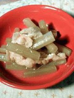 蕗と油揚げのシャキシャキ煮浸し-レシピのメイン写真