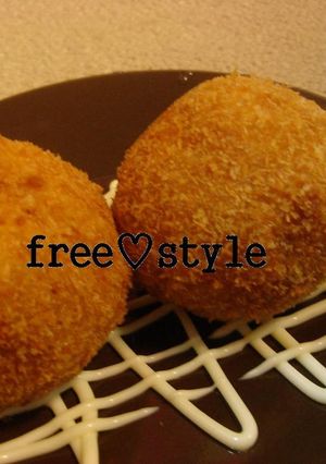 ミートソース缶でライスコロッケ♪-レシピのメイン写真