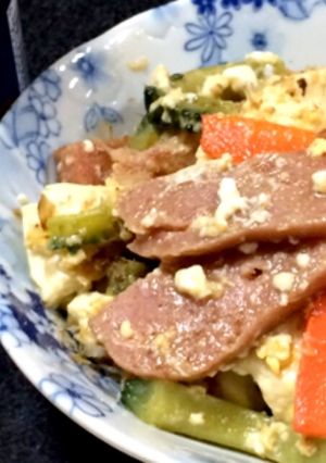 ビールが進む…普通のゴーヤチャンプルー！-レシピのメイン写真