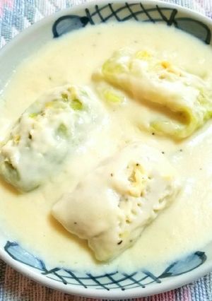 ロールキャベツのクリーム煮-レシピのメイン写真
