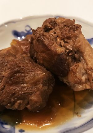【活力なべ】スペアリブの黒酢煮-レシピのメイン写真