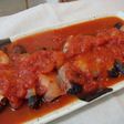 ◆3つだけ!生ハム&なすの簡単トマト煮◆