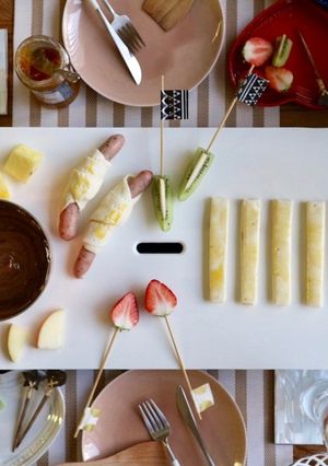 ウインナーパイ&パイDEチョコフォンデュ-レシピのメイン写真