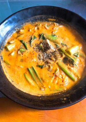 超簡単☆余った麻婆豆腐で担々麺風-レシピのメイン写真