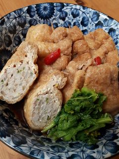 豚合挽きの巾着煮-レシピのメイン写真
