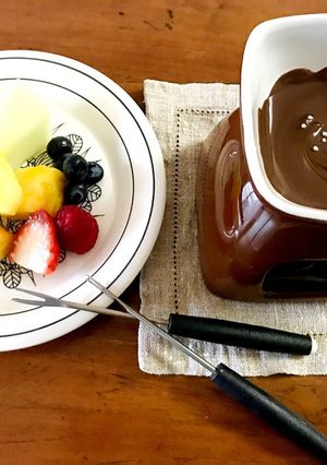 おもてなしにも♡フルーツチョコフォンデュ-レシピのメイン写真