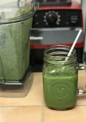 コンブチャのエナジーグリーンスムージー-レシピのメイン写真