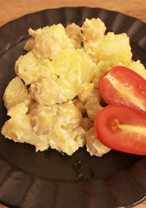 じゃがいもとひよこ豆のサラダ-レシピのメイン写真