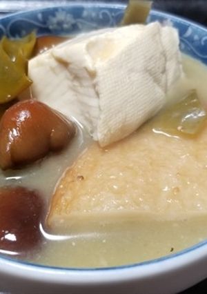 ナメコ、クリタケ、メカブ等の味噌煮-レシピのメイン写真