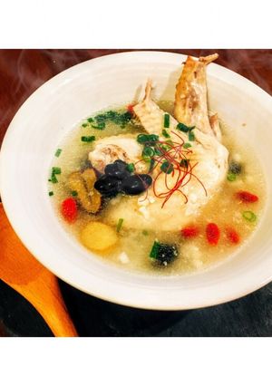 圧力鍋でぷるぷる♡コラーゲン参鶏湯-レシピのメイン写真