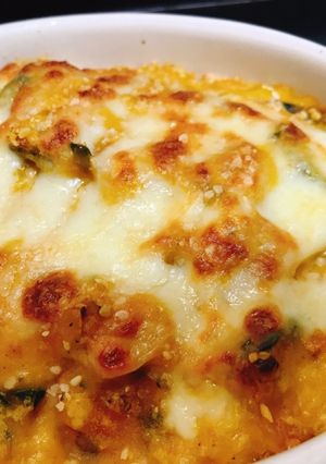 かぼちゃの煮物アレンジ☆ほくとろグラタン-レシピのメイン写真