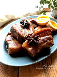八角で本格中華風!豚の角煮-レシピのメイン写真