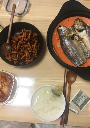 「韓国料理」ボリグルビ (麦イシモチ)-レシピのメイン写真