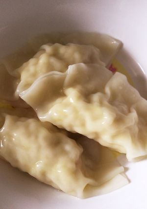 風邪でも食べられる柔らか水餃子♪-レシピのメイン写真