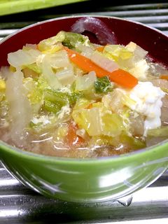 【ダイエット】簡単野菜たっぷり中華スープ-レシピのメイン写真