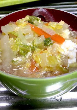 【ダイエット】簡単野菜たっぷり中華スープ-レシピのメイン写真