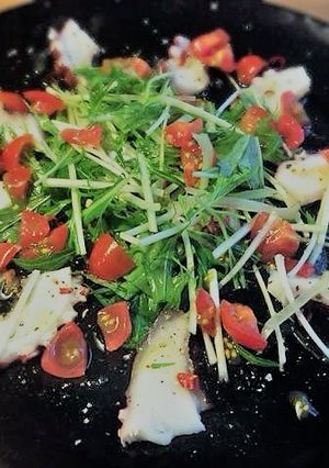 タコのカラ(辛)パッチョ-レシピのメイン写真