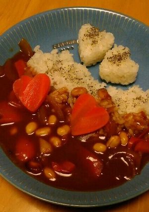 バレンタイン♥ ハヤシライス-レシピのメイン写真
