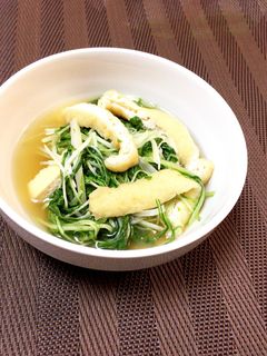 すぐ完成☆水菜のたいたん-レシピのメイン写真