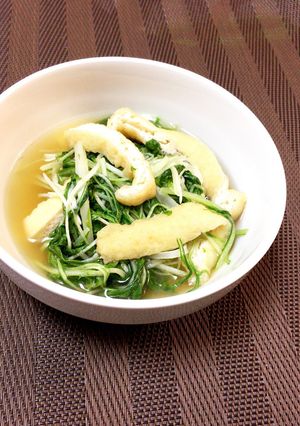 すぐ完成☆水菜のたいたん-レシピのメイン写真