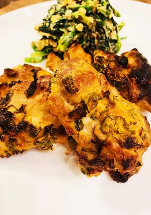 鶏肉イタリアンパセリヨーグルトソース-レシピのメイン写真
